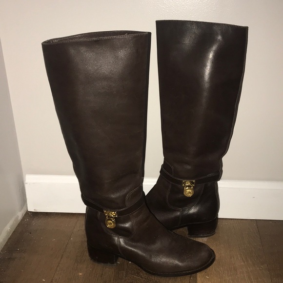 Michael Kors Brown Boots - Picture 1 of 8